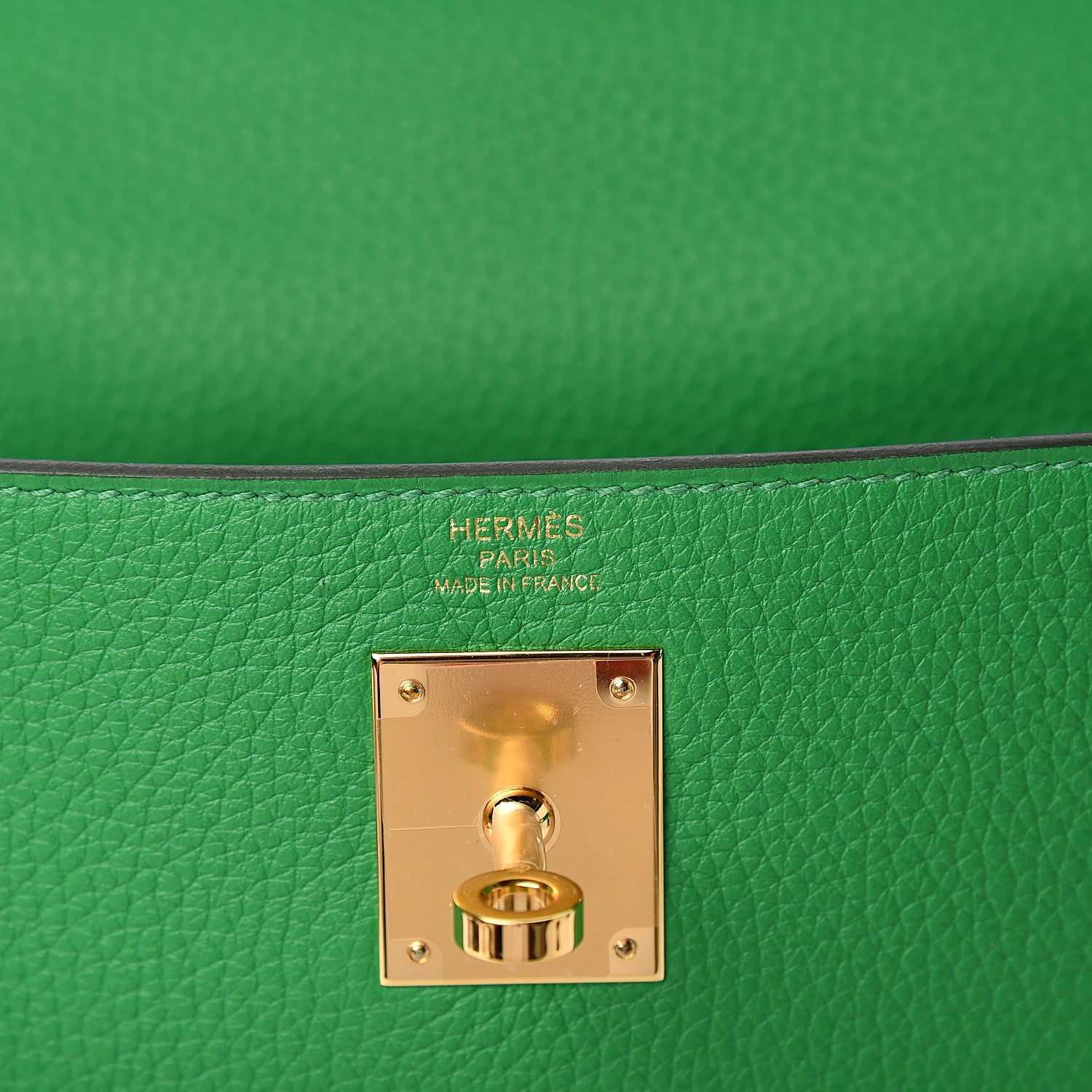 Hermes Taurillon Clemence Kelly Retourne 28 Bambou 5 of 10