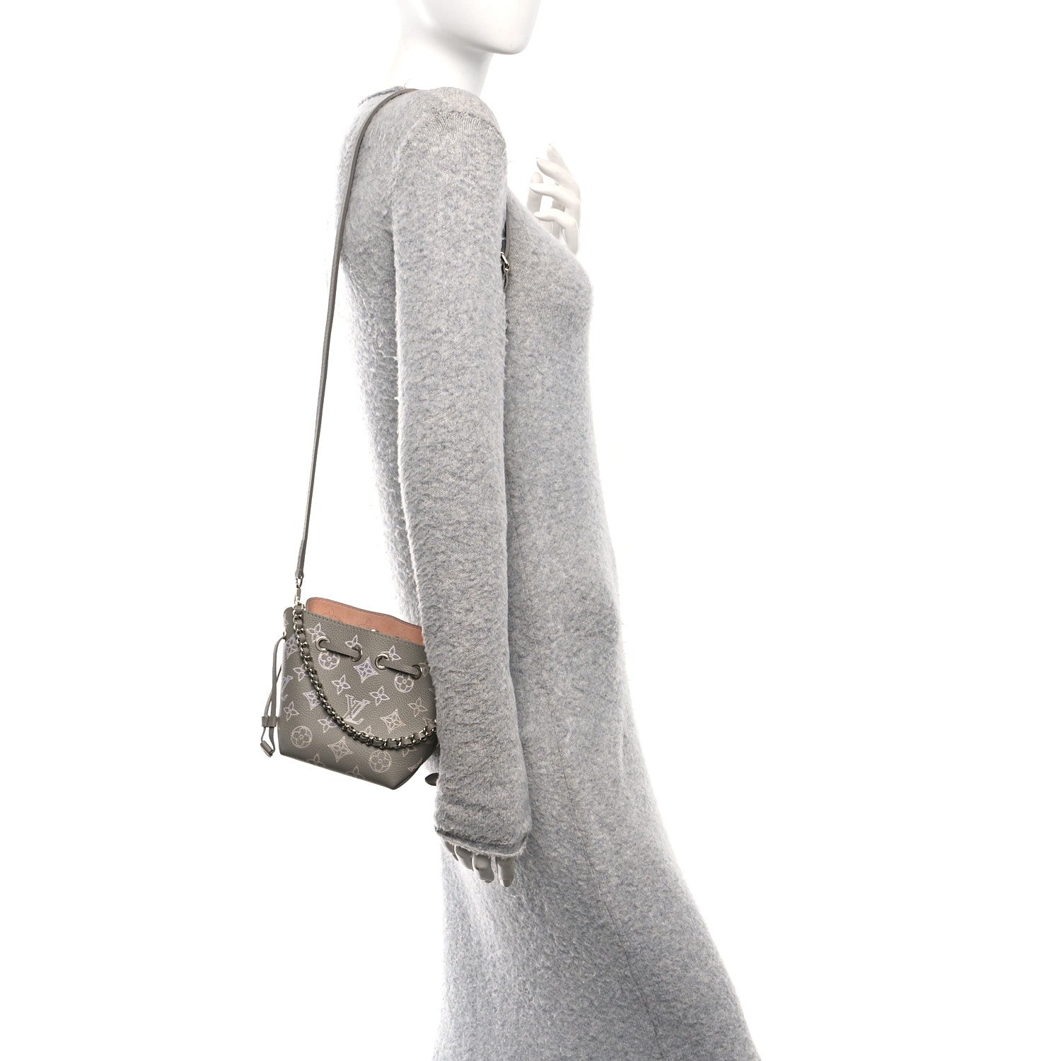 Louis Vuitton Mahina Flight Mode Pico Bella Tote Grey 2 of 10