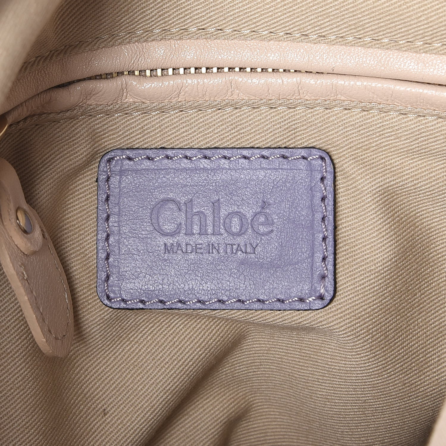 Chloe Calfskin Medium Military Paraty 5 of 9
