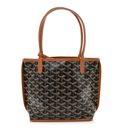 Goyard Goyardine Reversible Mini Anjou Black Gold 1 of 20