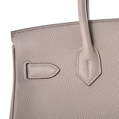 Hermes Togo Birkin 30 Gris Asphalte 12 of 36