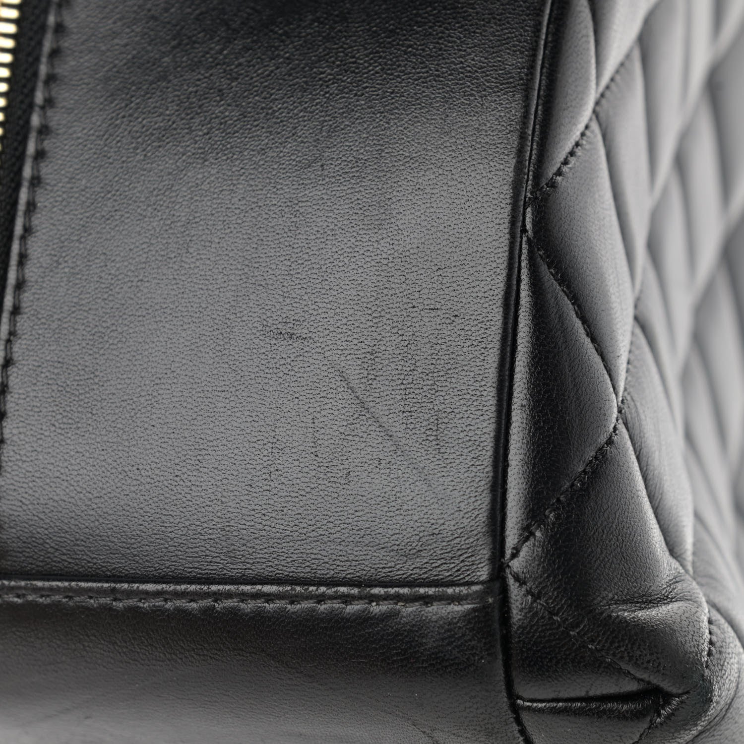 Chanel Lambskin Quilted Large Trendy CC Bowling Bag Black 18 of 19