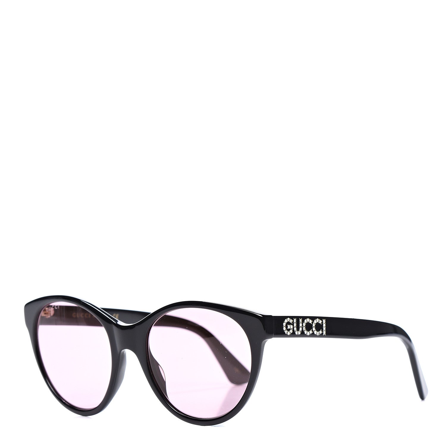 Gucci Crystal GG Sunglasses GG0419S Black 1 of 8