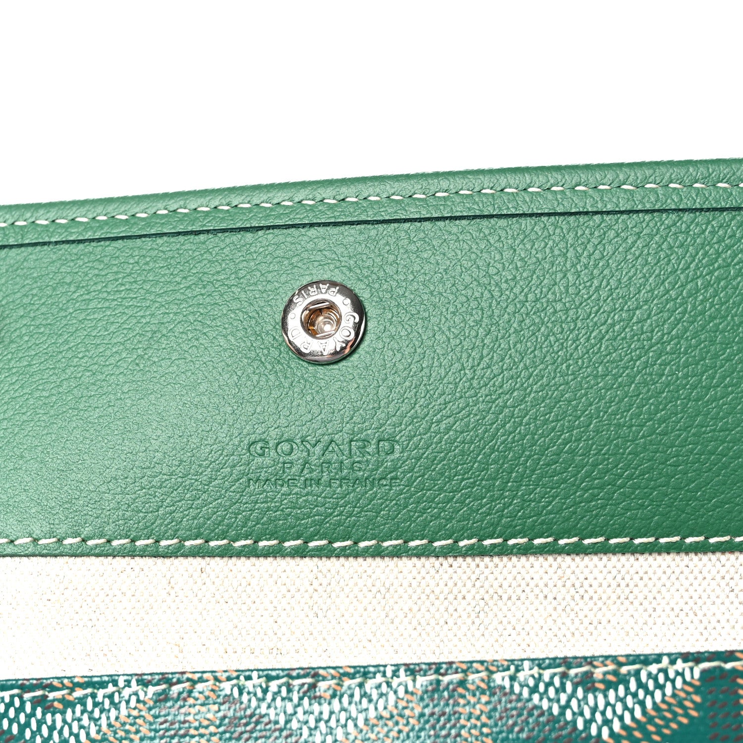 Goyard Goyardine Saint Louis PM Green 7 of 11