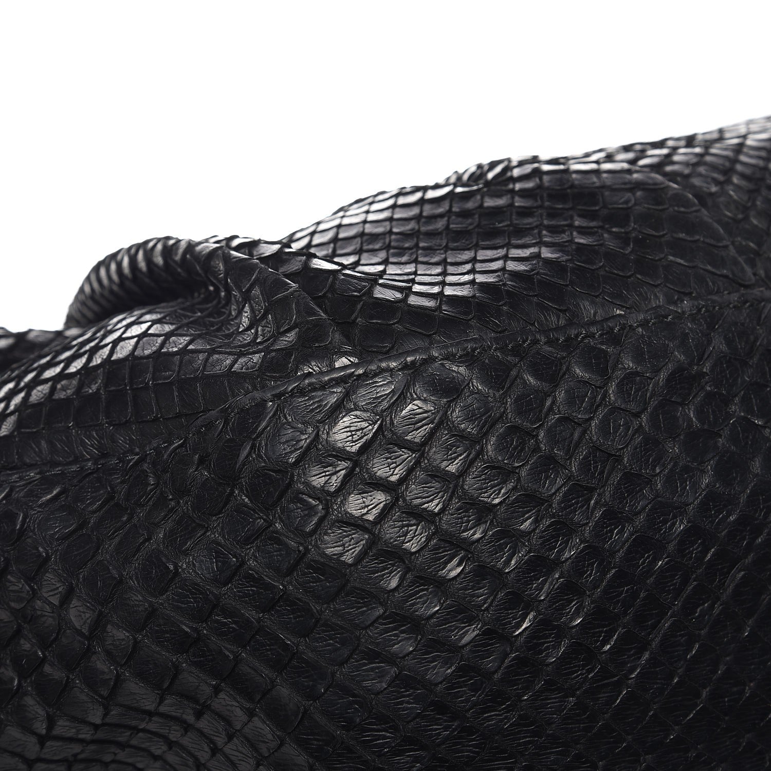 Gucci Python Icon Bit Shoulder Bag Black 12 of 14