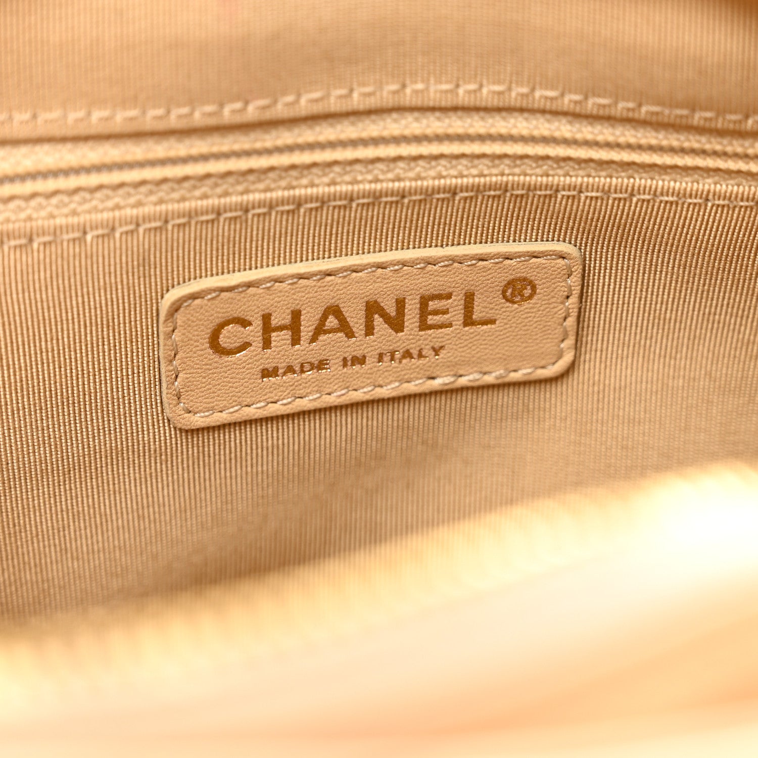 Chanel Caviar Quilted Petit Timeless Tote PTT Beige 7 of 10