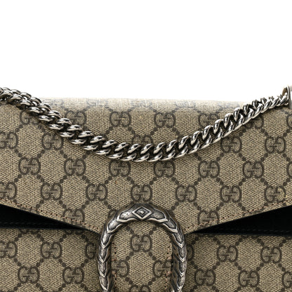 Gucci GG Supreme Monogram Small Dionysus Shoulder Bag Black 8 of 13