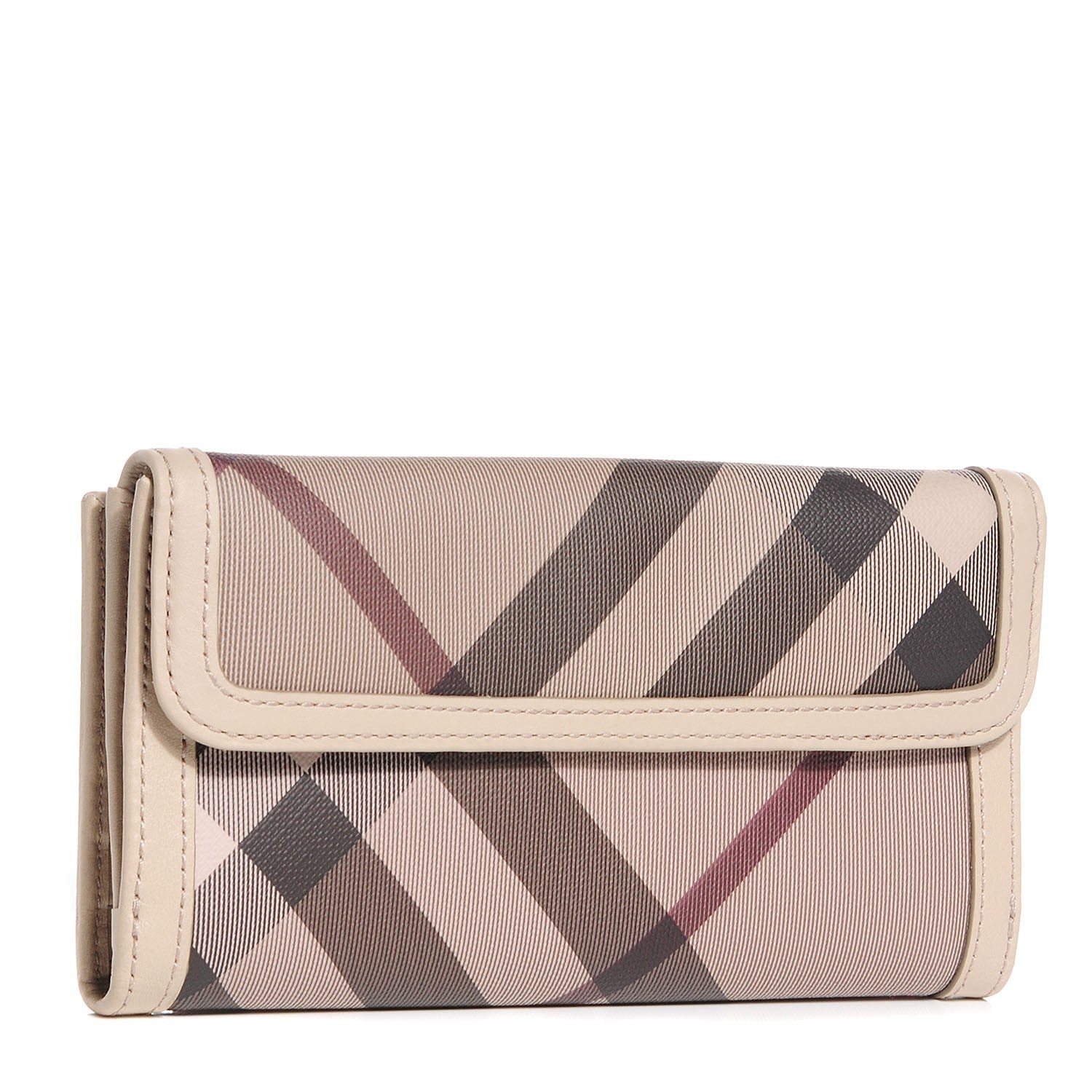 Burberry Smoked Check Continental Wallet 3 of 9