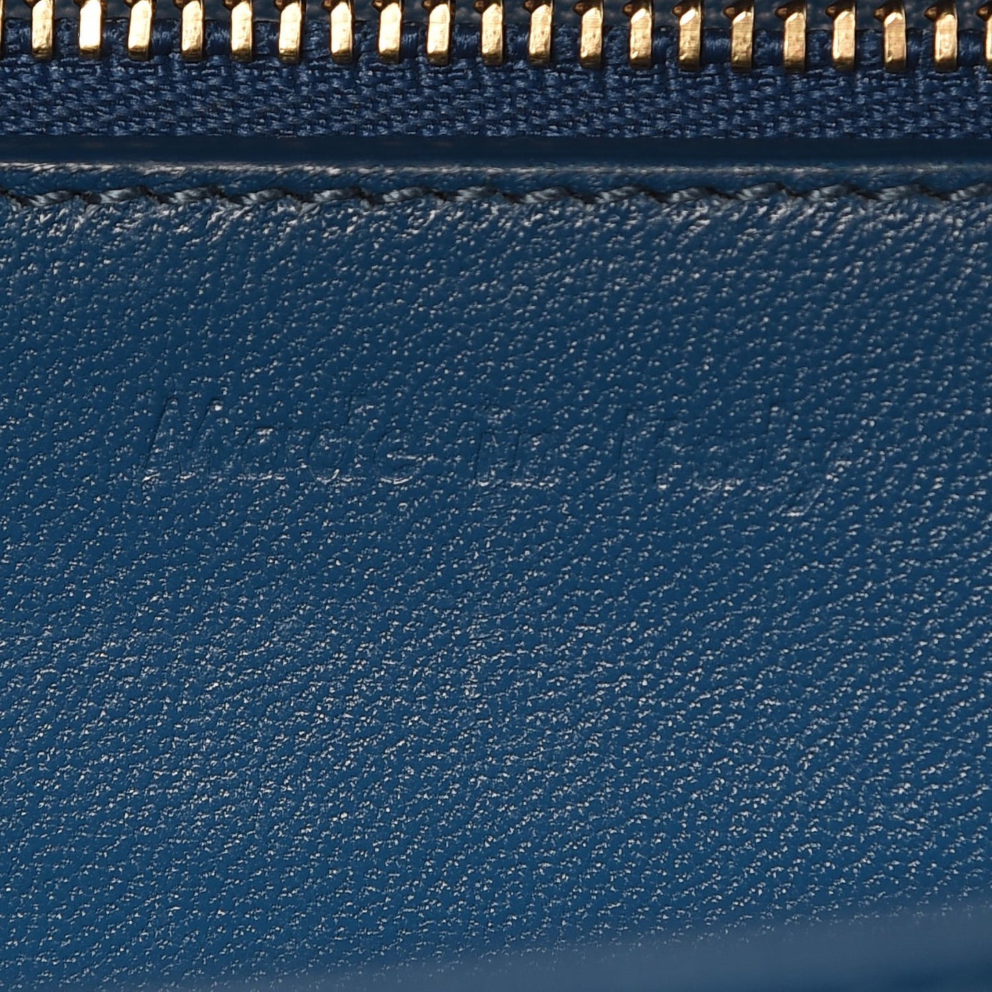 Goatskin Medium Classic Box Flap Bag Sea