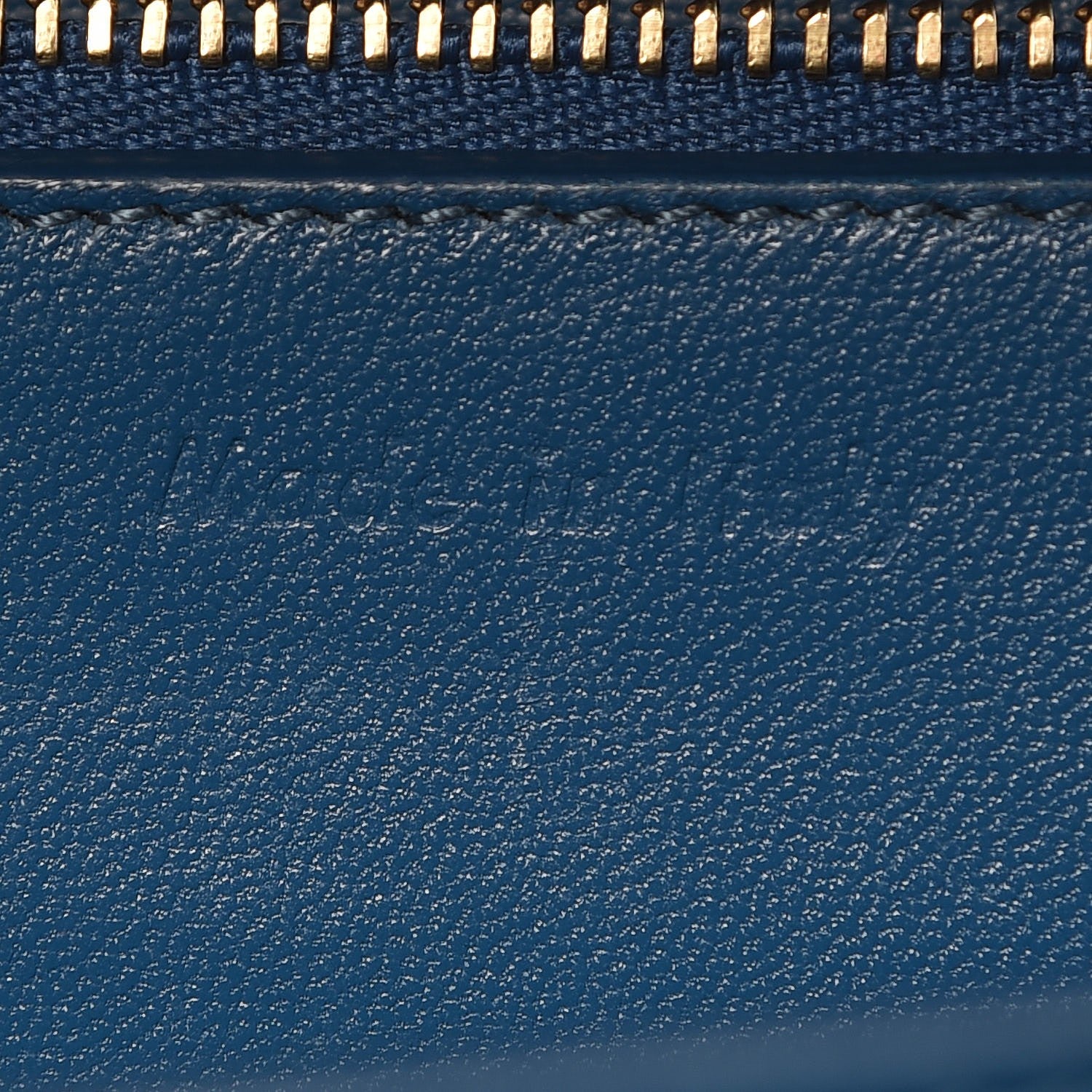 Celine Goatskin Medium Classic Box Flap Bag Sea 6 of 9