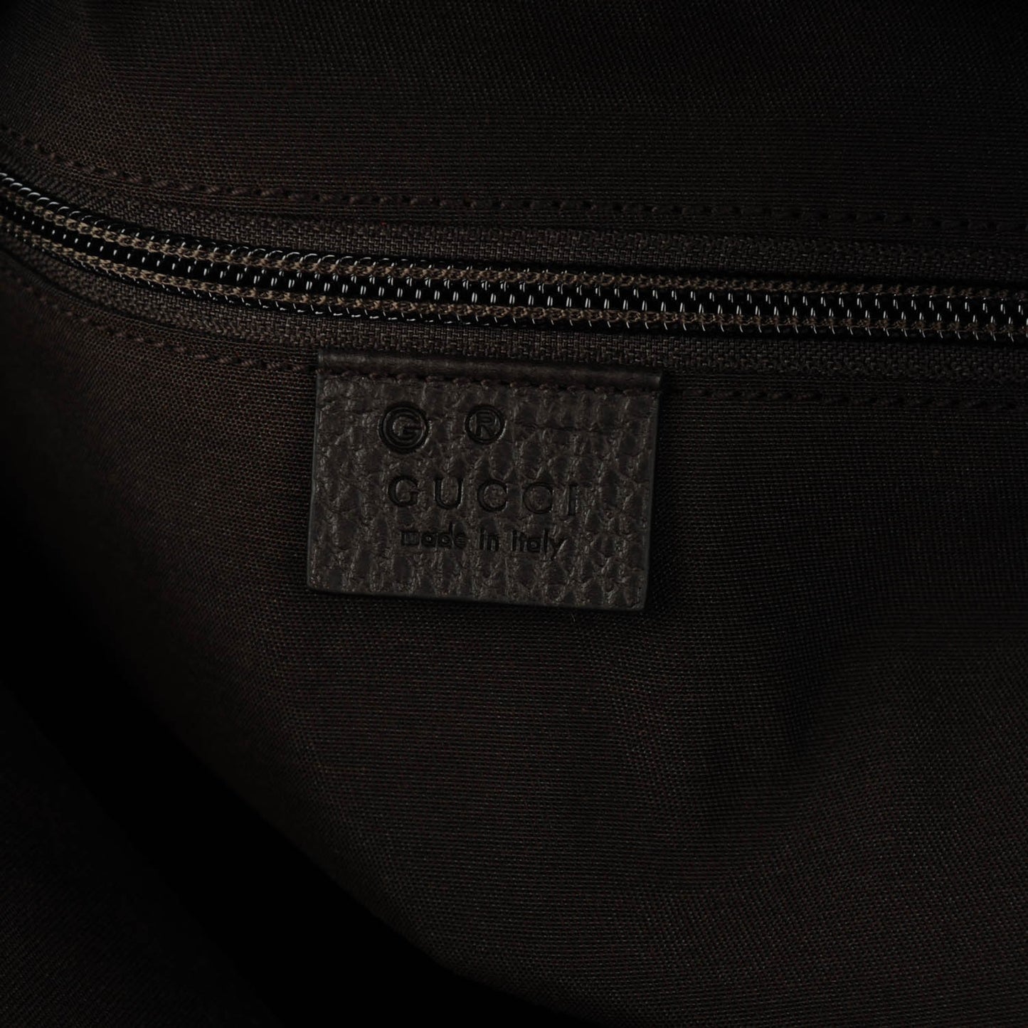 Crystal Monogram Backpack Dark Brown