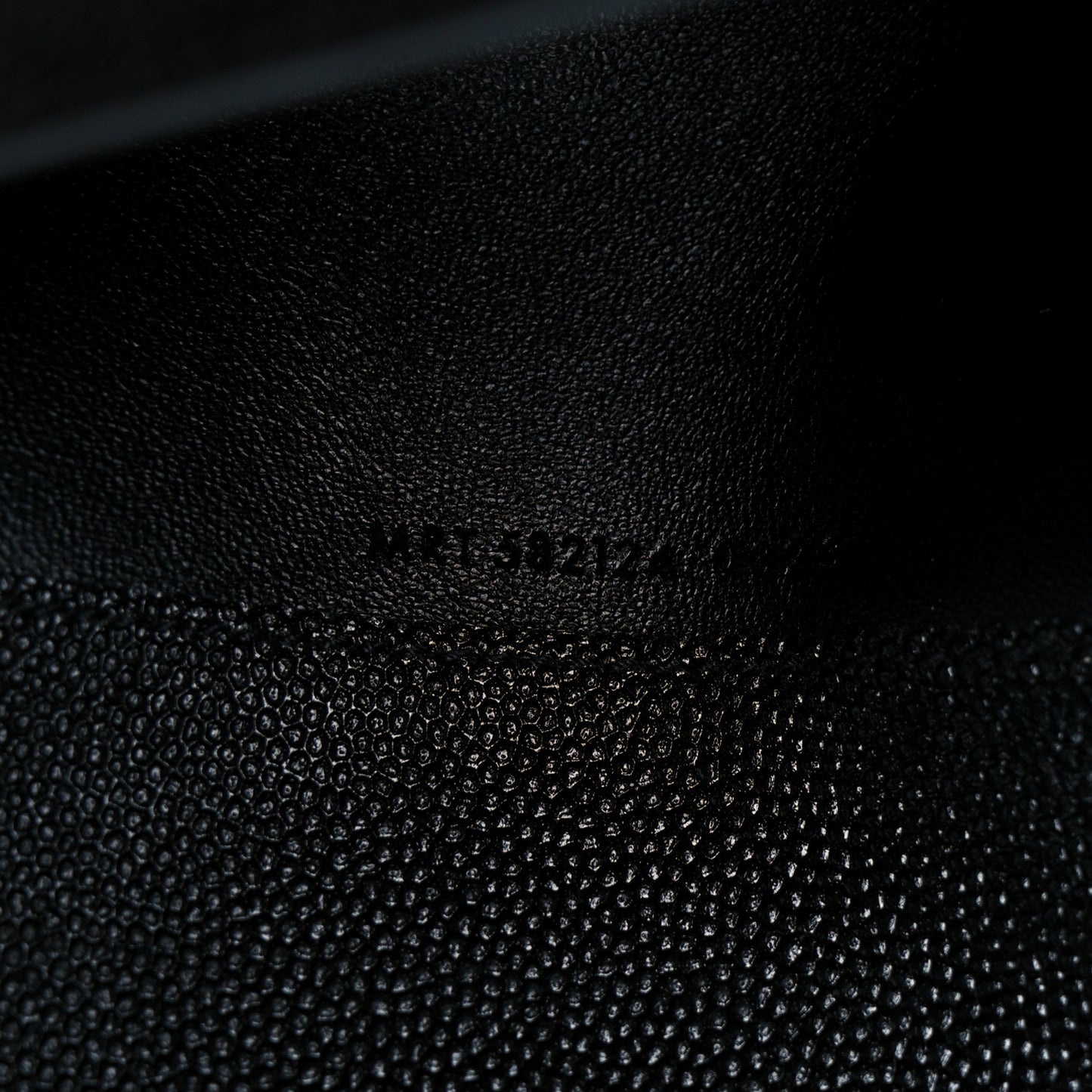 Grain De Poudre Monogram Uptown Wallet Black