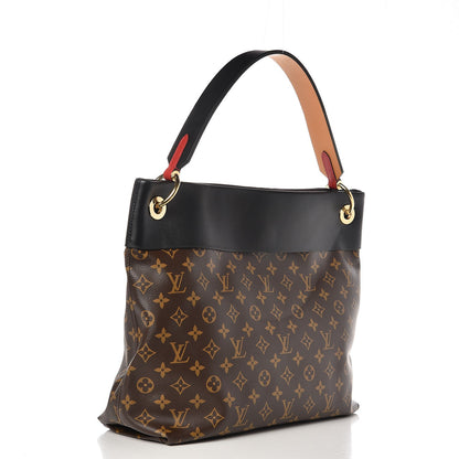 Louis Vuitton Monogram Tuileries Hobo Black 3 of 7