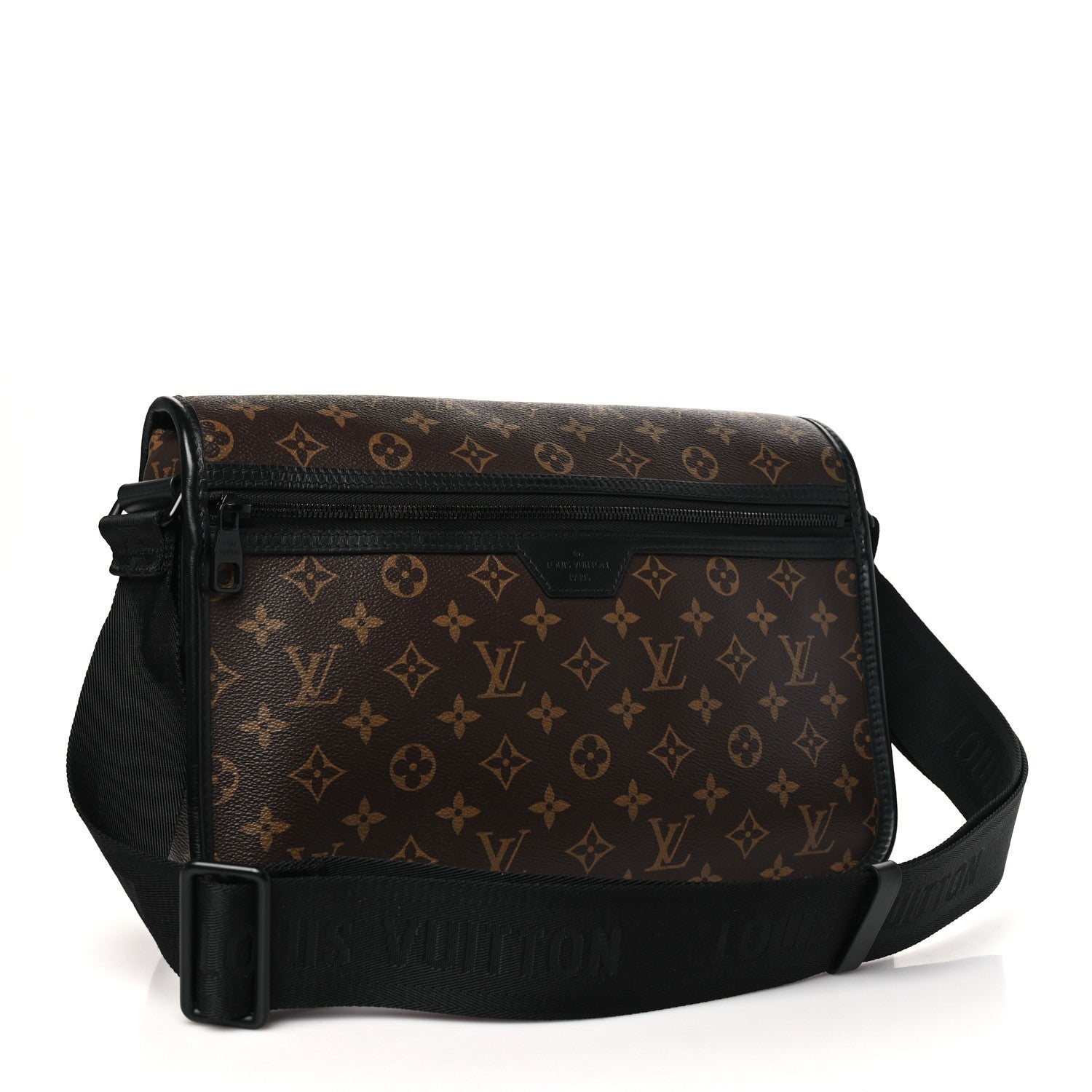 Louis Vuitton Monogram Macassar Archy Messenger MM 3 of 10