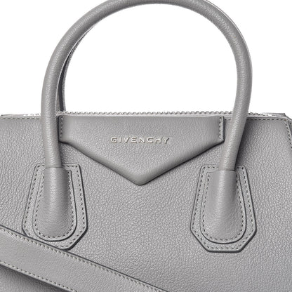 Givenchy Sugar Goatskin Small Antigona Pearl Grey 10 of 13