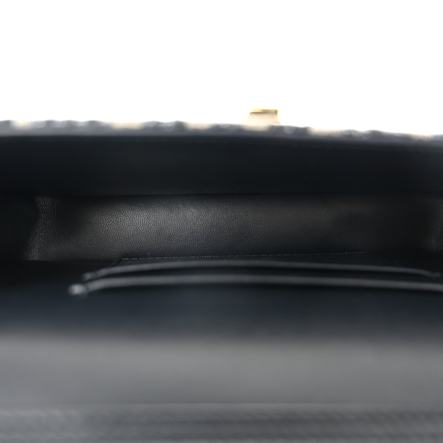 Christian Dior Oblique Calfskin Small Miss Caro Pouch With Chain Blue 5 of 11