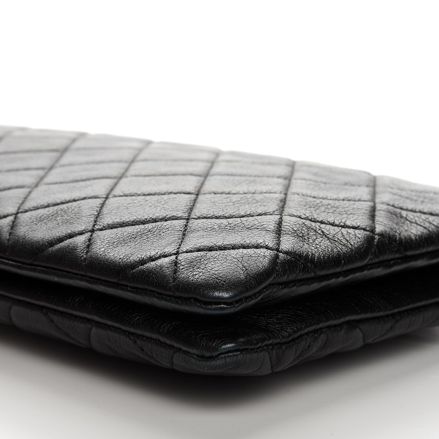 Chanel Calfskin Quilted Small Zipped Boy Pouch Black 11 of 12