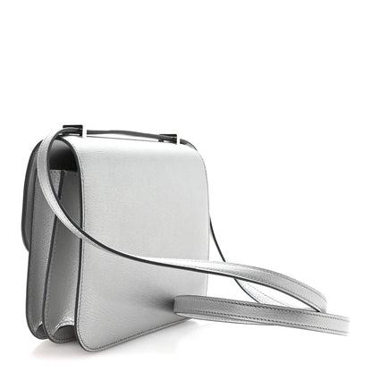 Hermes Metallic Chevre Chamkilight Constance 18 Argent 3 of 11