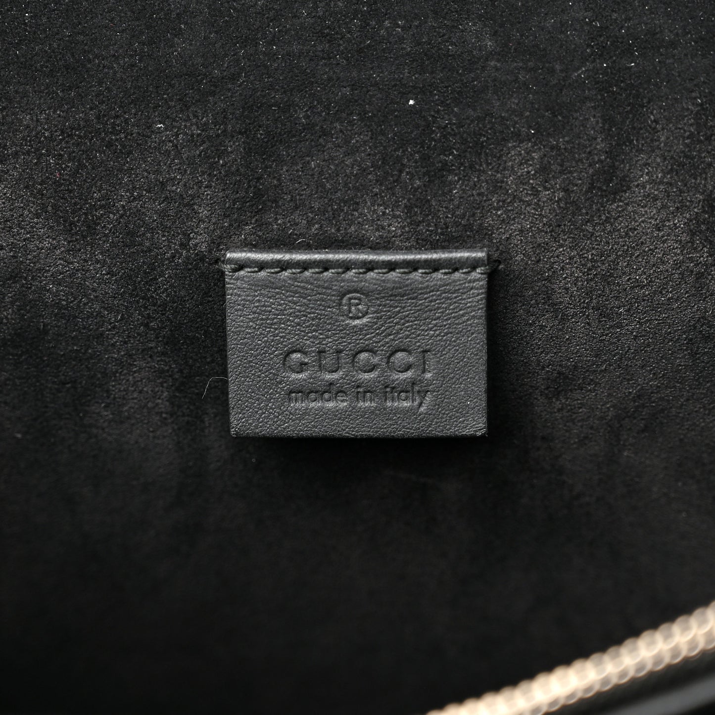 GG Supreme Monogram Medium Dionysus Shoulder Bag Black