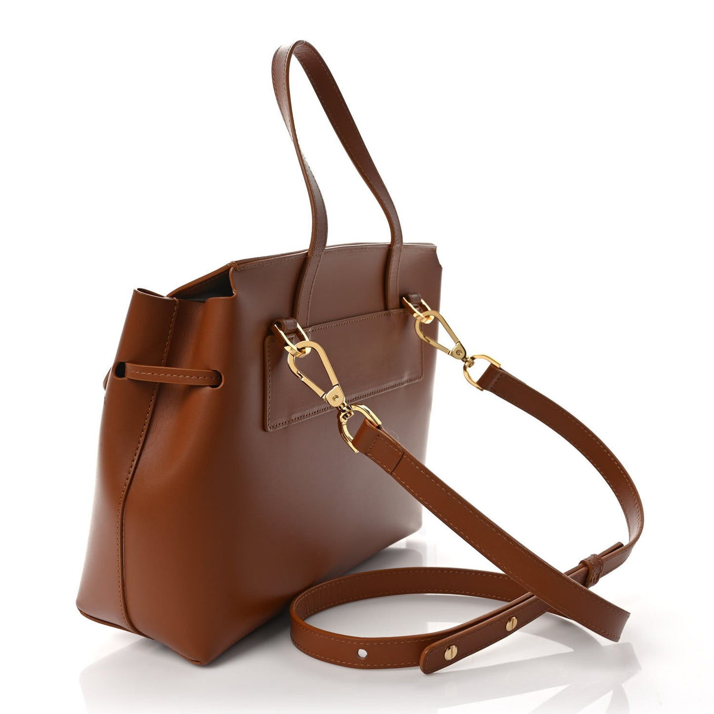 Calfskin Mini Lady Bag Camello Rosa