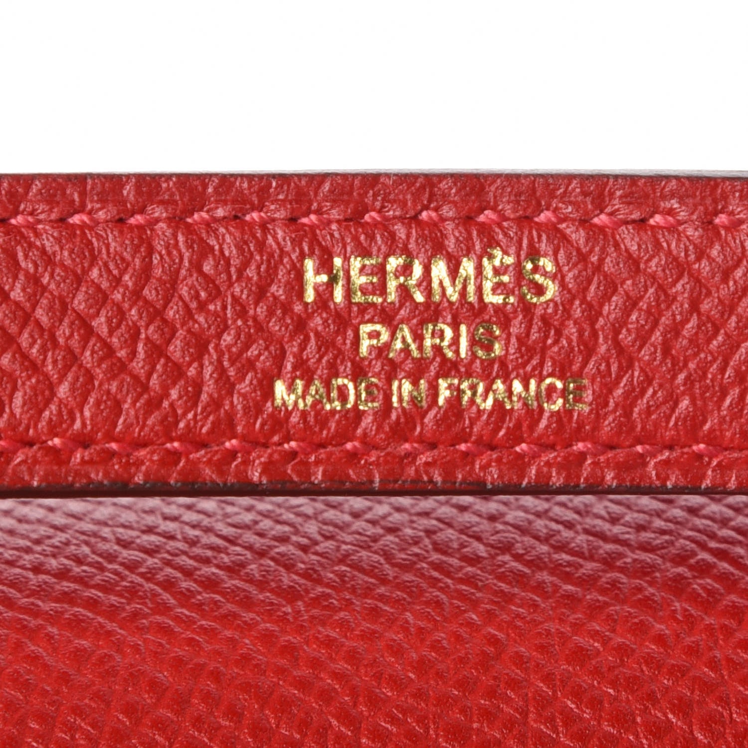 Hermes Epsom Kelly Sellier 32 Rouge Casaque 35 of 39