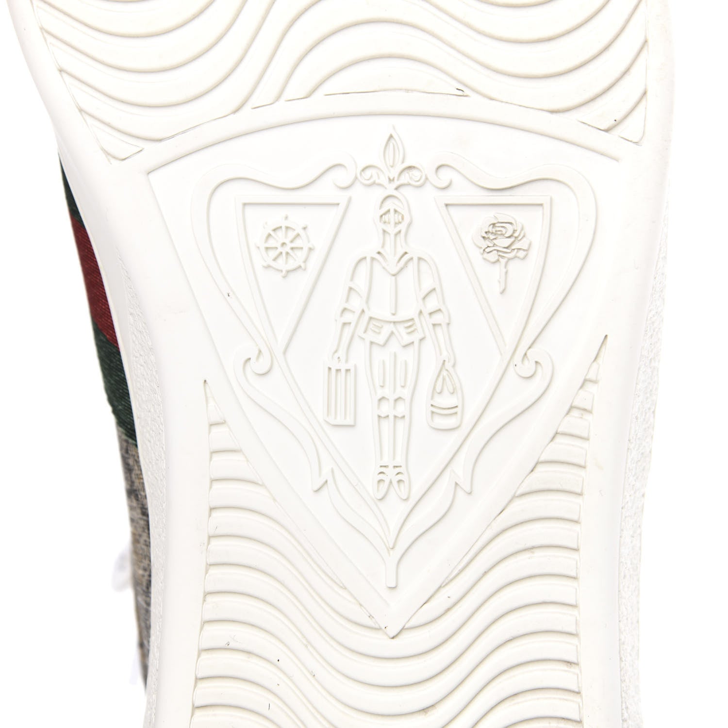 Gucci GG Supreme Monogram Ayers Mens Ace Bee Sneaker 11.5 7 of 9