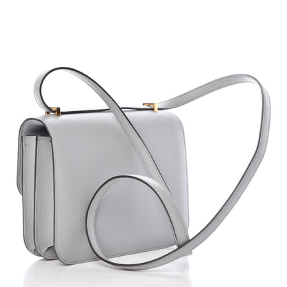 Hermes Epsom Constance 18 Bleu Glacier 3 of 19