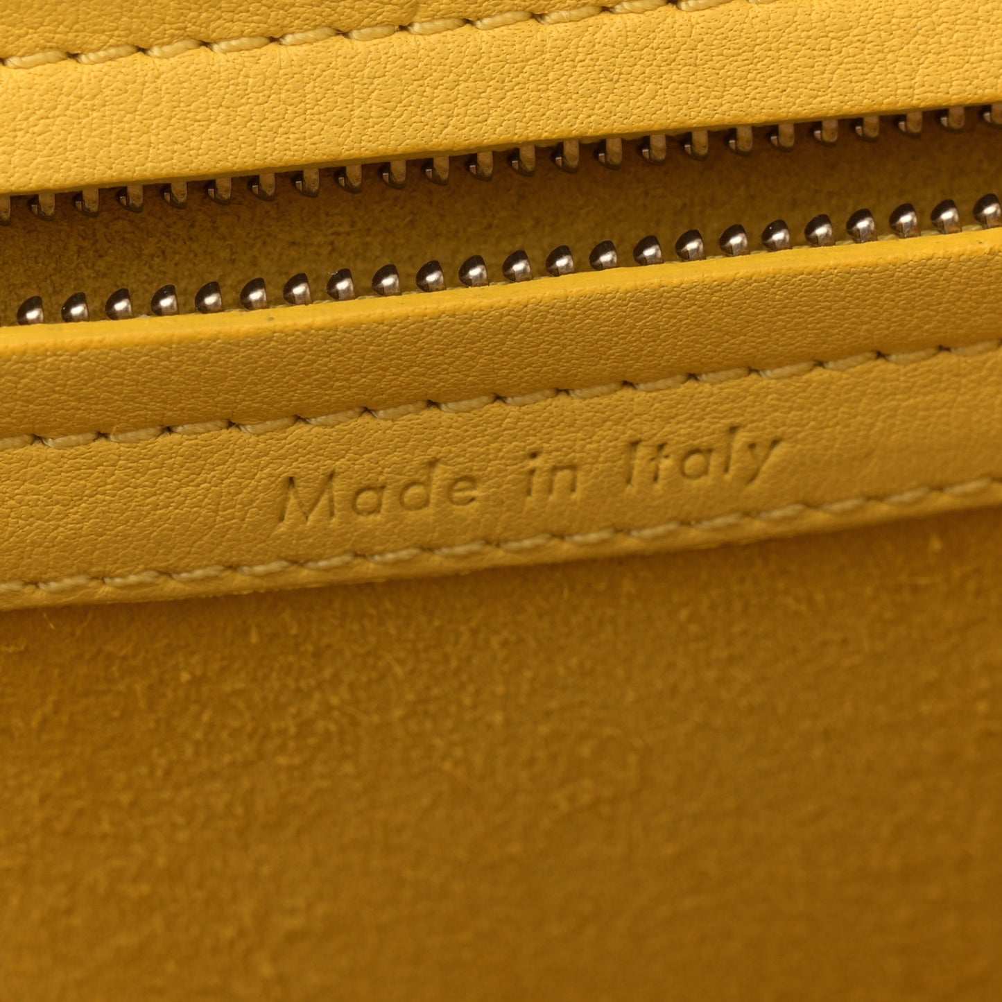 Supple Calfskin Medium Phantom Luggage Sun Yellow