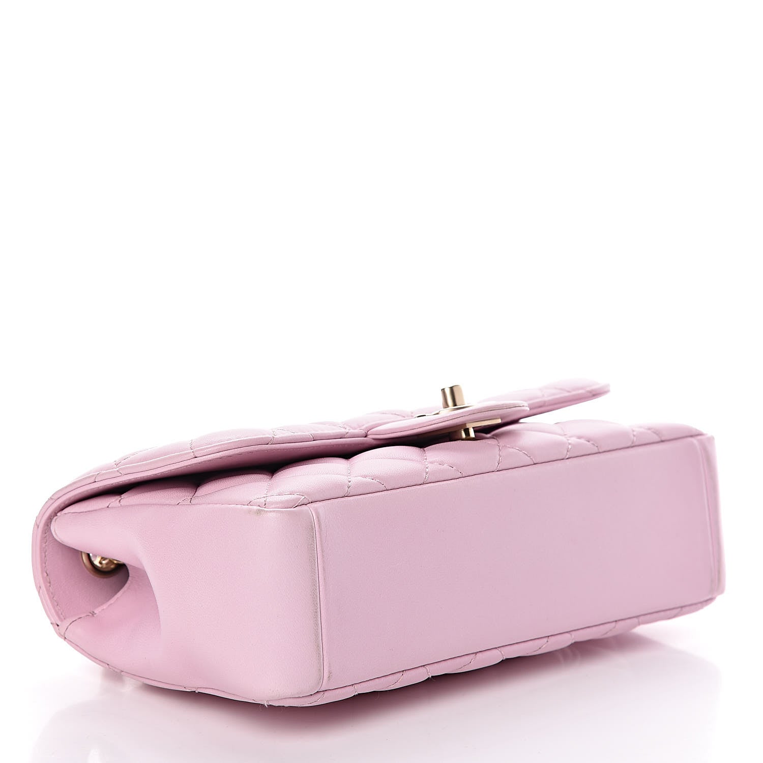 Chanel Lambskin Quilted Mini Mademoiselle Chic Flap Pink 5 of 14