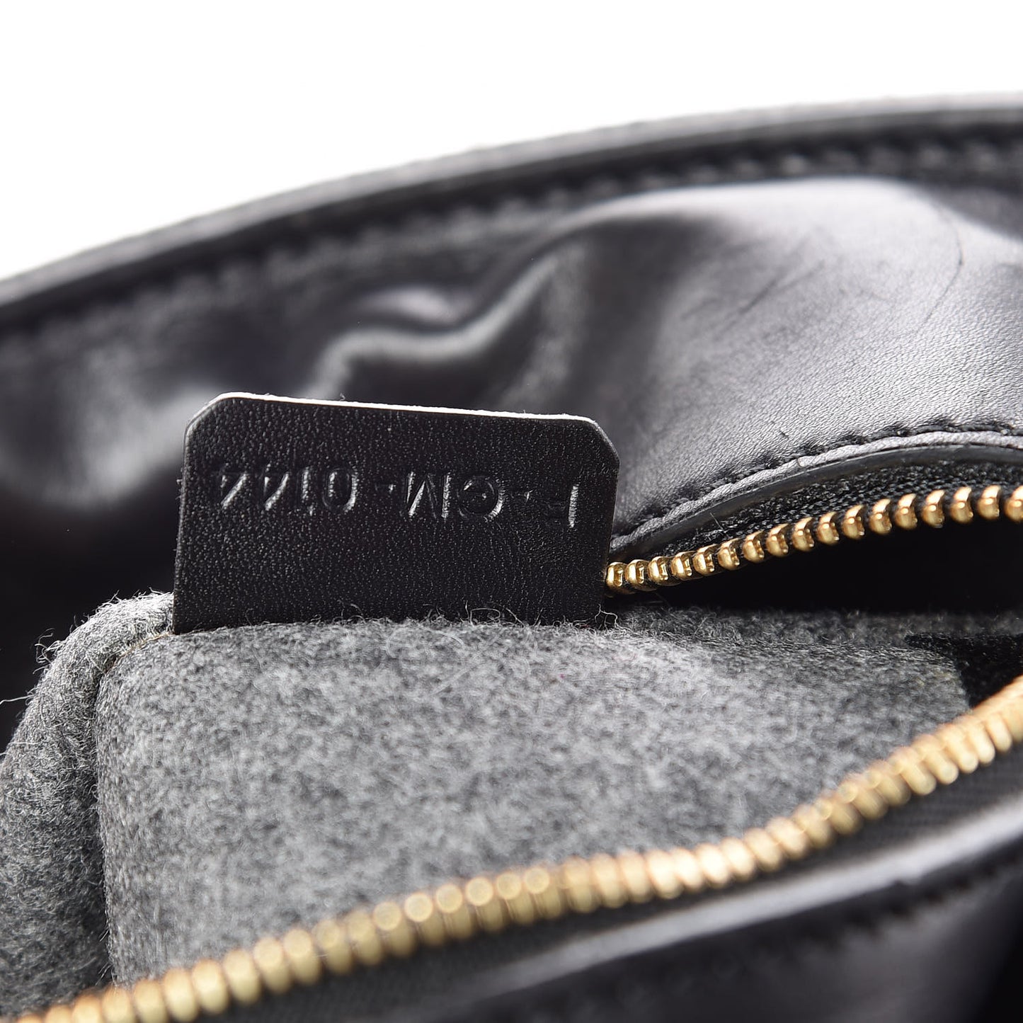 Felt Calfskin Medium Tie Knot Tote Grey Black