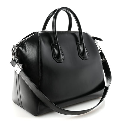 Givenchy Shiny Lord Calfskin Medium Antigona Black 3 of 9