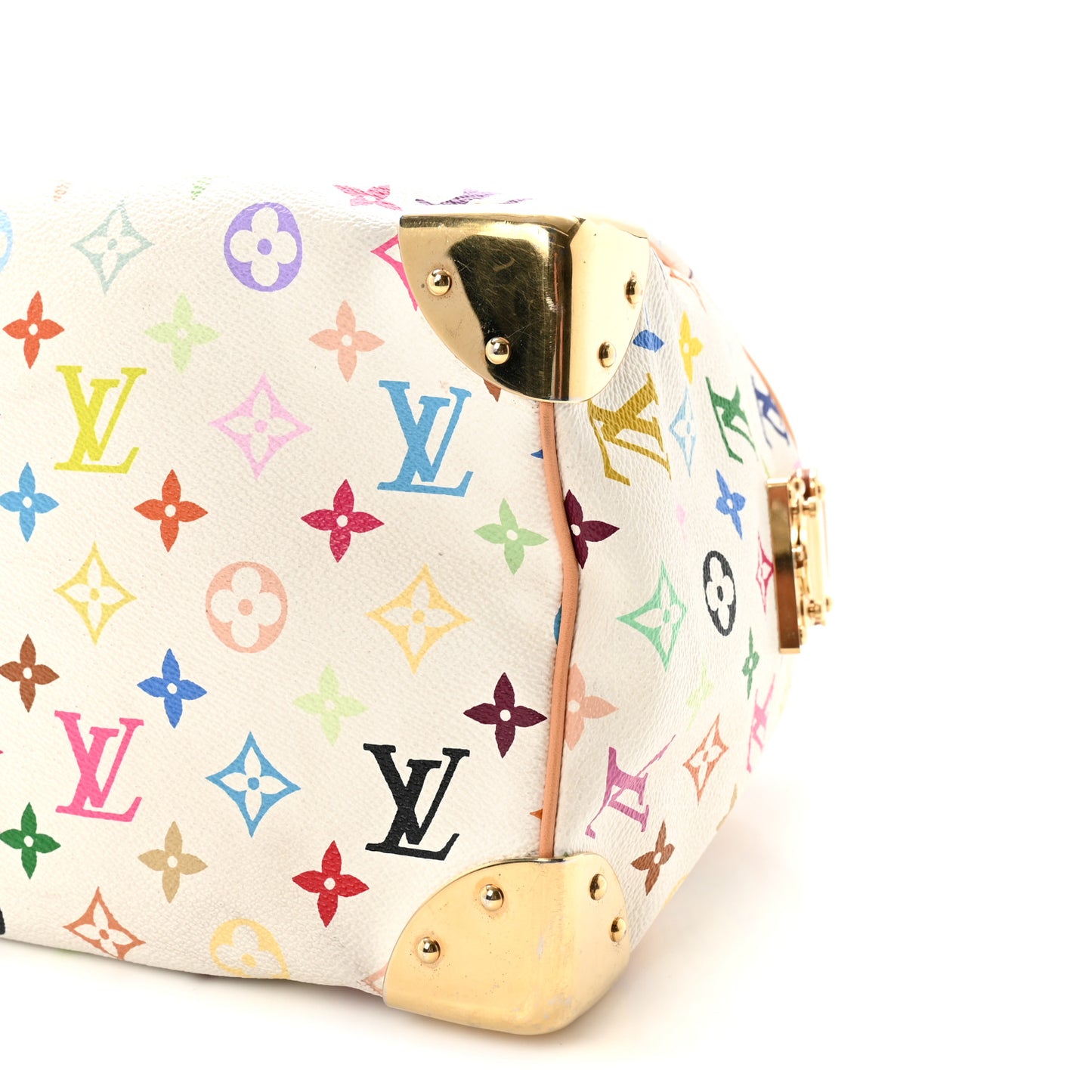 Monogram Multicolor Speedy 30 White