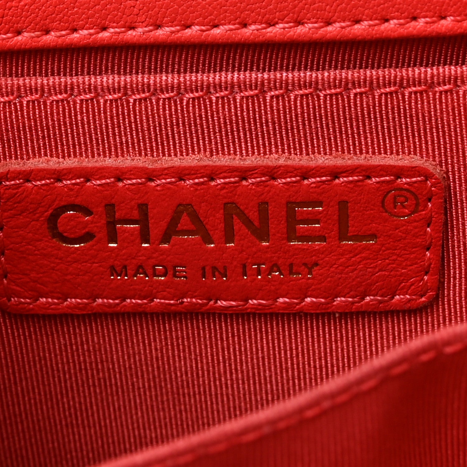 Chanel Goatskin Quilted Chic Pearls Flap Dark Pink 6 of 10