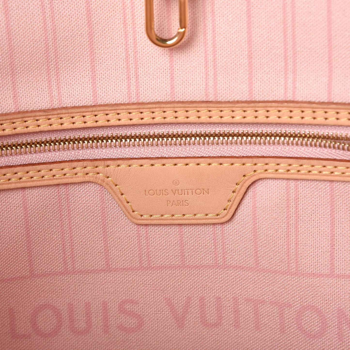 Damier Azur Neo Neverfull MM Rose Ballerine