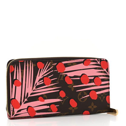 Louis Vuitton Monogram Jungle Dots Zippy Wallet Sugar Pink Poppy 3 of 8