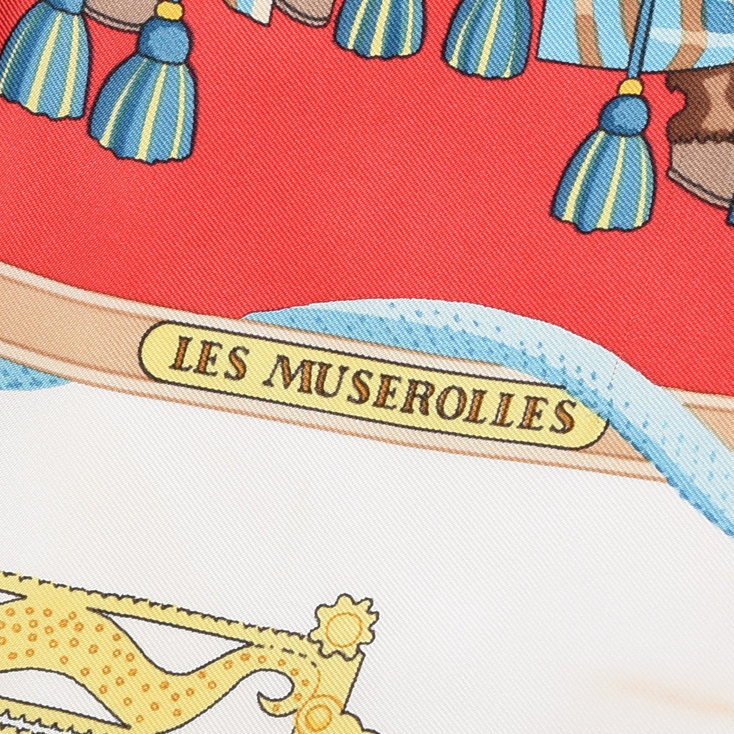 Silk Les Muserolles Scarf 90