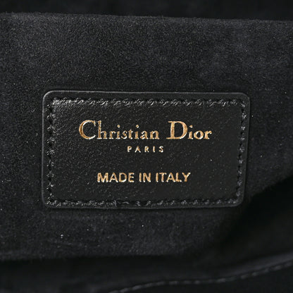 Christian Dior Lambskin Cannage Medium Lady D-Joy Black 6 of 9