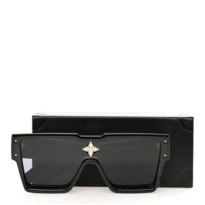 Louis Vuitton Acetate Swarovski Crystal Cyclone Sunglasses Z1578W Black 8 of 8