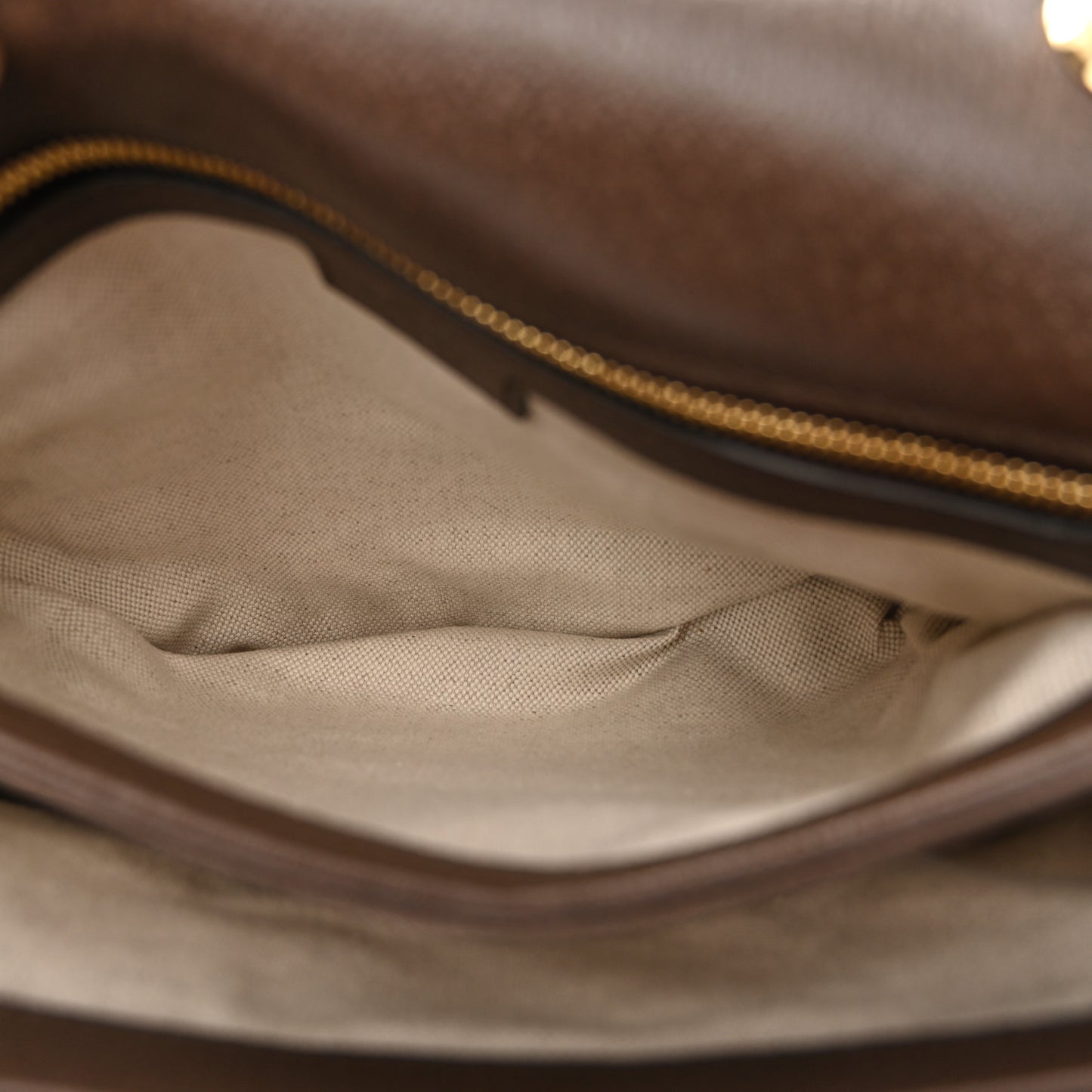 GG Supreme Monogram Textured Dollar Calfskin Web Medium Blondie Top Handle Shoulder Flap Bag Beige Ebony New Acero