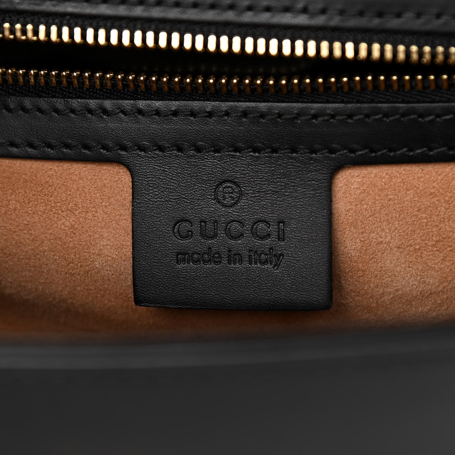 Gucci Calfskin Small Sylvie Shoulder Bag Black 6 of 10