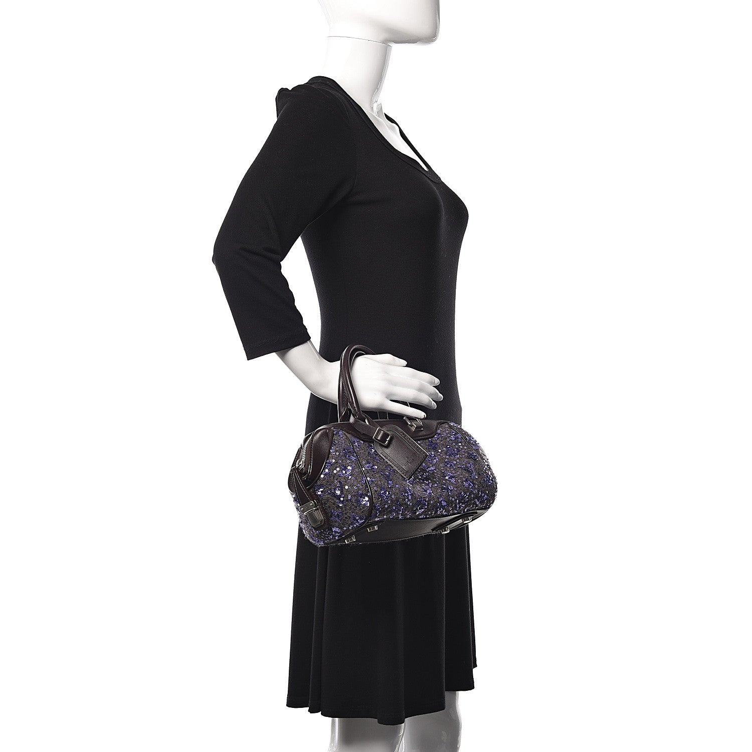 Louis Vuitton Sequin Monogram Sunshine Express Baby Purple 2 of 9