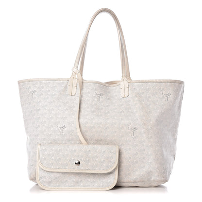 Goyard Goyardine Saint Louis PM White 1 of 22