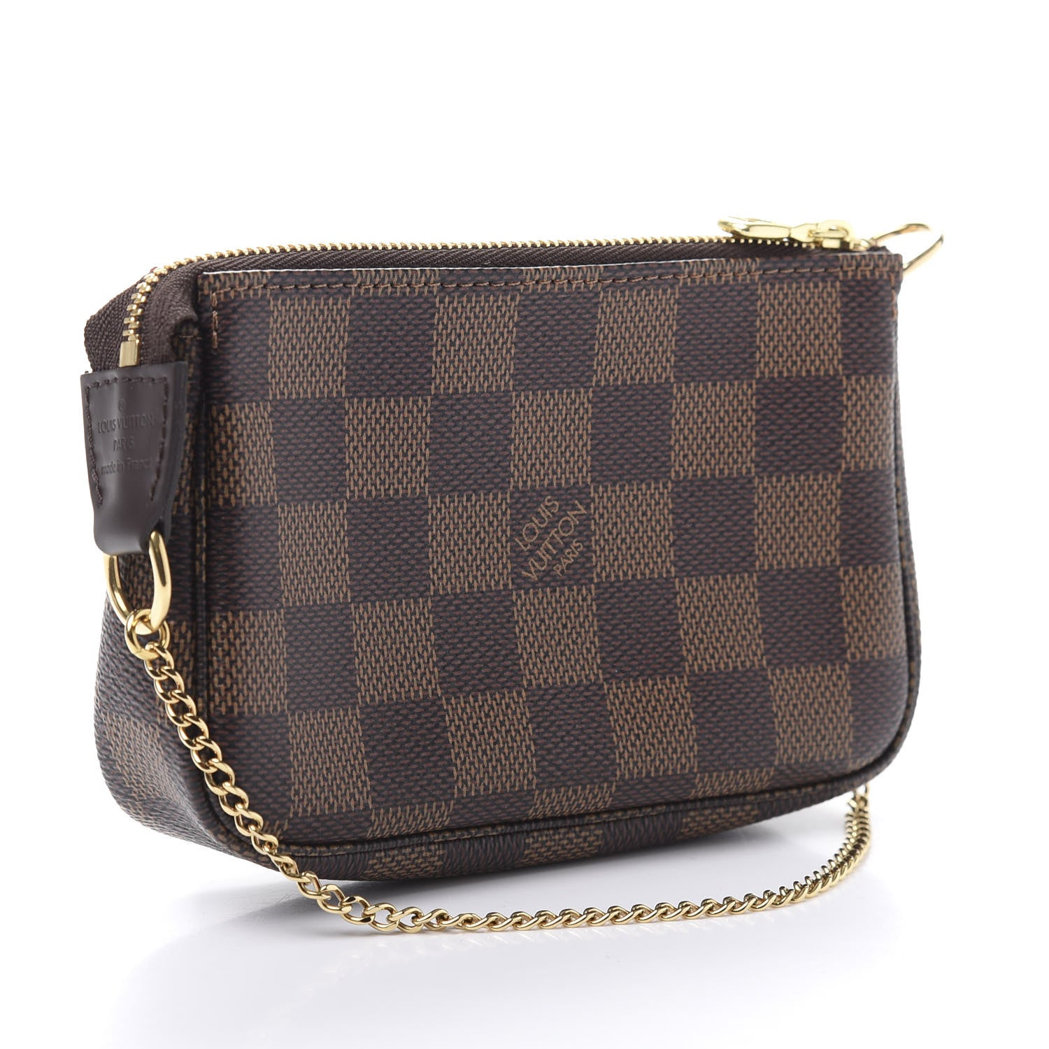 Louis Vuitton Damier Ebene Mini Pochette Accessories 3 of 9