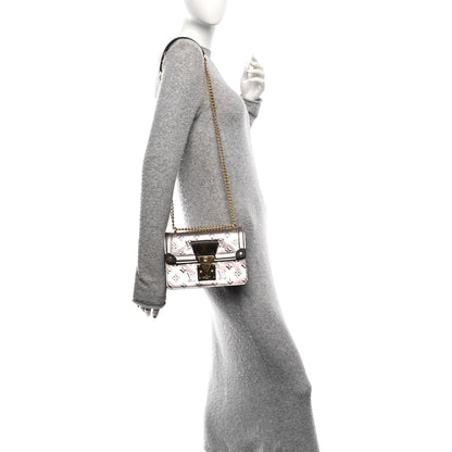 Louis Vuitton Vernis Epi Monogram Wynwood Metallic Taupe Grey 2 of 9