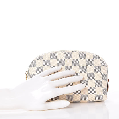 Louis Vuitton Damier Azur Cosmetic Pouch 2 of 8