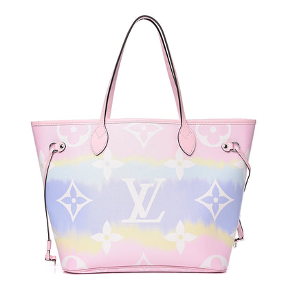 Louis Vuitton Monogram Escale Neverfull MM Pastel 1 of 11