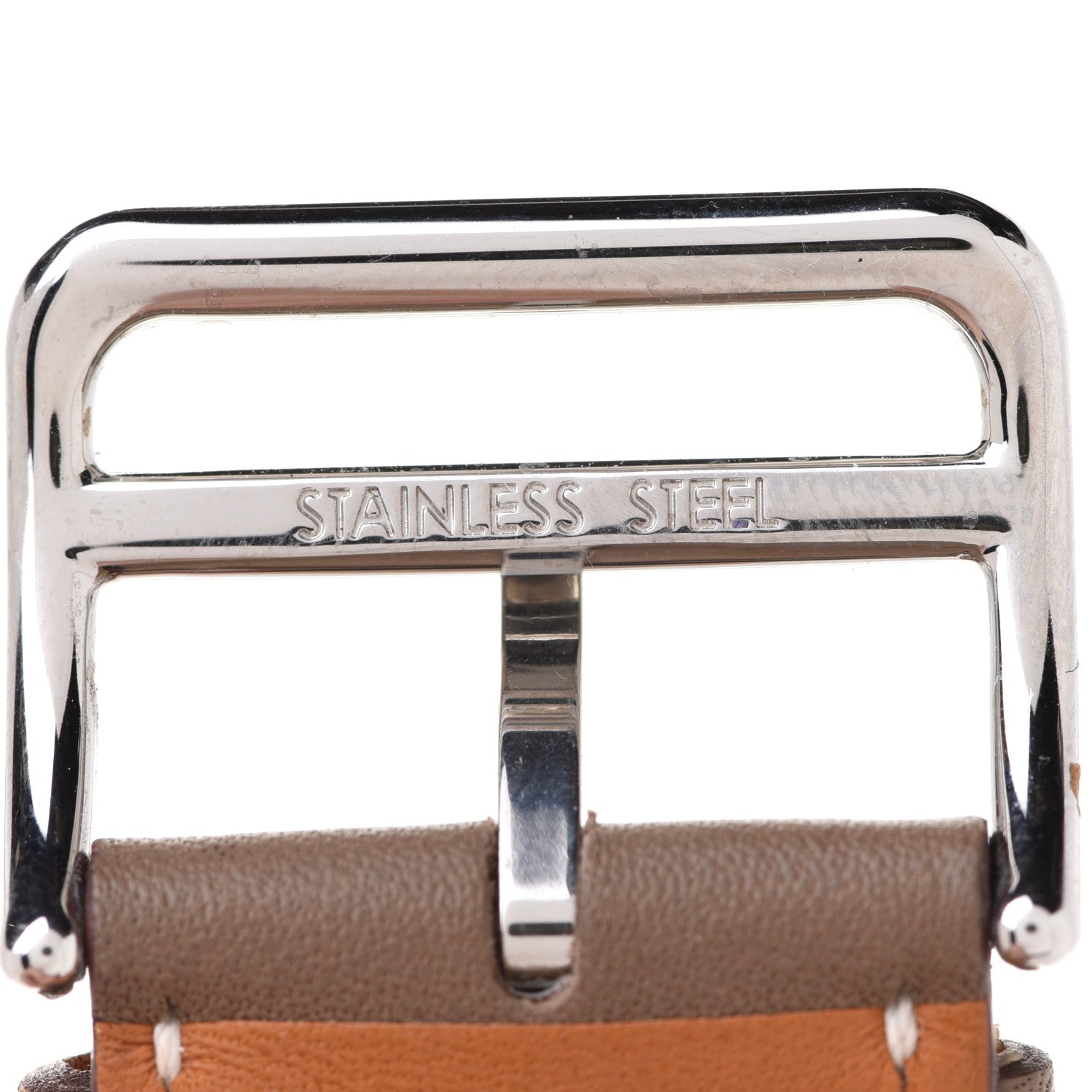 Hermes Swift 42mm Apple Watch Single Tour Band Etoupe 8 of 10