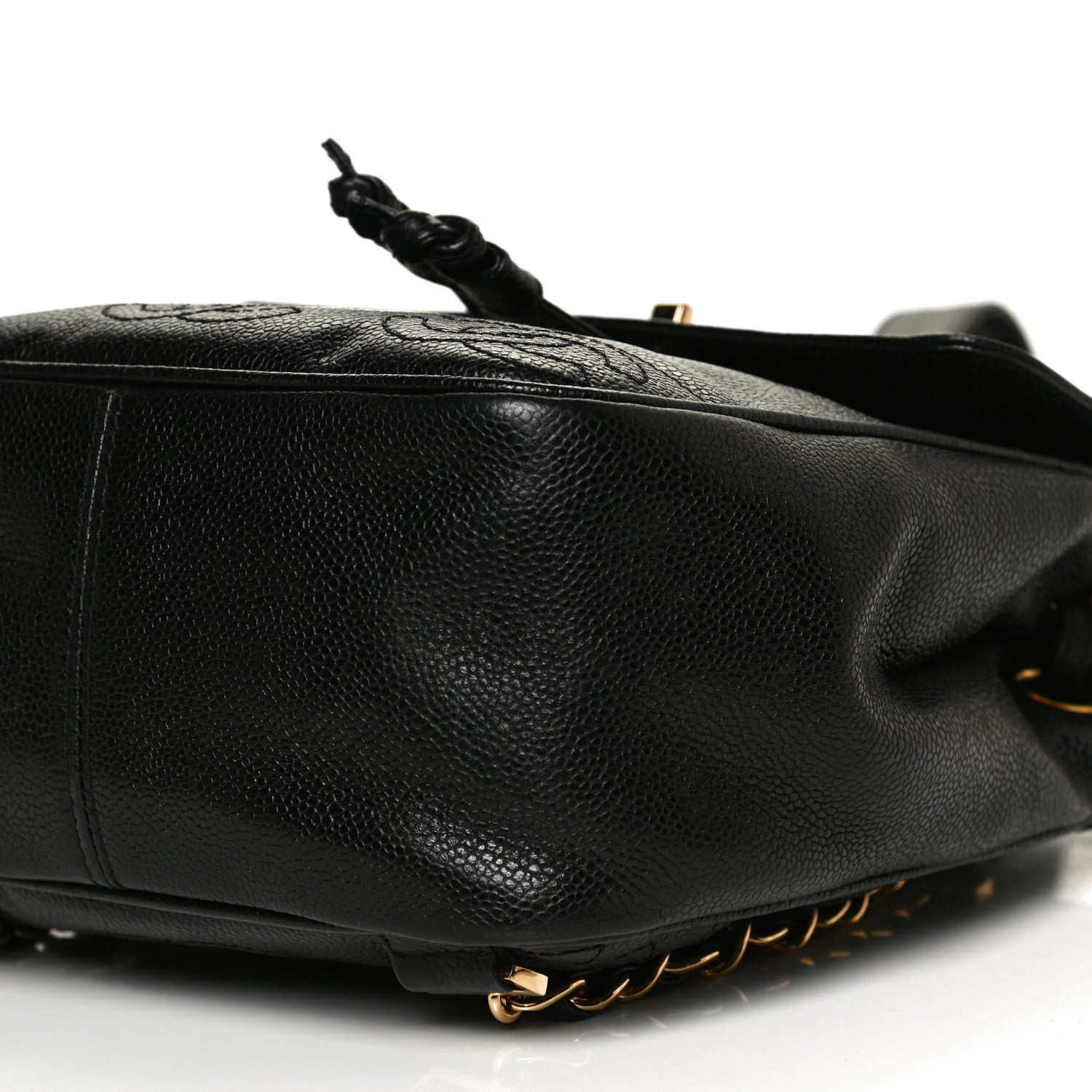 Chanel Caviar CC Backpack Black 8 of 8