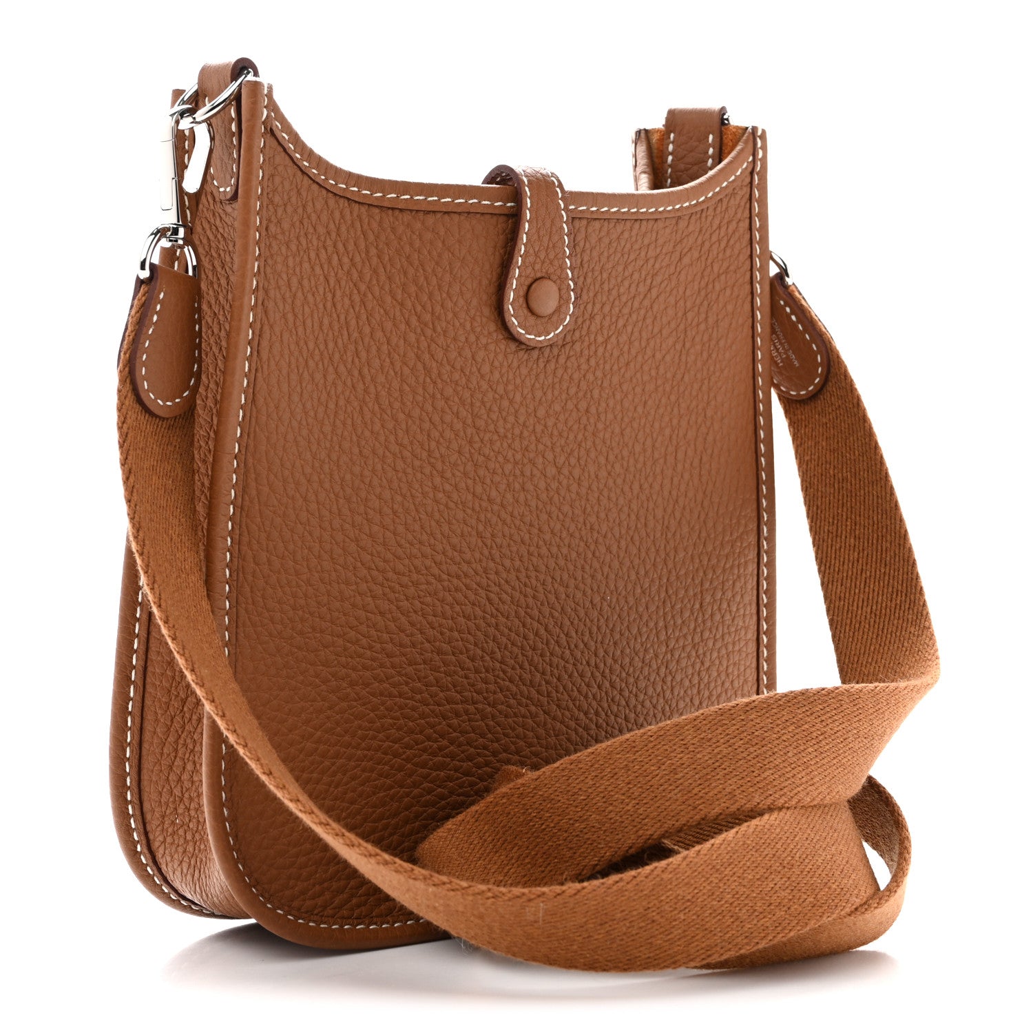 Hermes Taurillon Clemence Evelyne TPM Gold 3 of 12