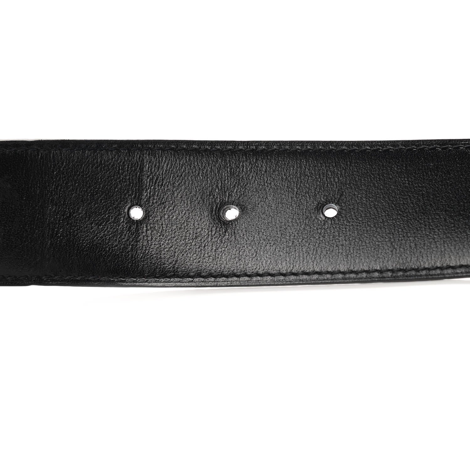 Hermes Box Togo 32mm Constance H Belt 100 Black Chocolate 4 of 9